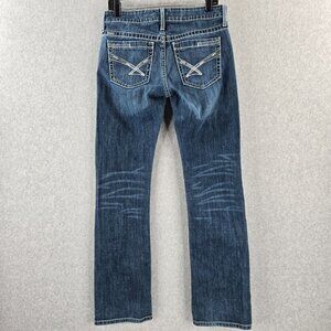 Cinch Ada Jeans Womens Size 28/5 Fits 31x34Low Rise Boot Cut Western Riding